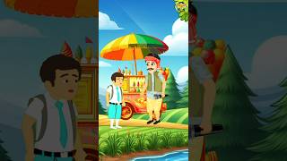 Bangla Cartoon  Rupkothar Golpo  Bhuter Cartoon  ice cream 04  Funny Cartoon  Tuni Pakhi 511 [upl. by Nevil]