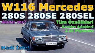 MERCEDESBENZ W116 280S  280SE  280SEL [upl. by Ihsir19]