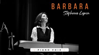 Teaser hommage à Barbara par Stéphanie Lignon  Piano Voix [upl. by Nauqet]