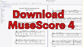 How To Download MuseScore 4 [upl. by Gardal]