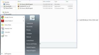 Manually Installing Drivers  Windows 7 [upl. by Ellertnom633]