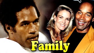 OJ Simpson Family With Wife Nicole Brown Simpson 2024 [upl. by Sinylg383]