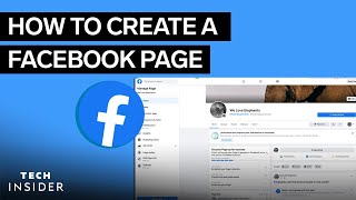 How To Create A Facebook Page [upl. by Candless]