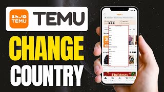 How to Change CountryRegion on Temu [upl. by Adnoral]