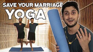 Yoga Poses To Heal Your Struggling Marriage  Nikhil Kini [upl. by Ssidnac353]