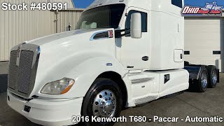 2016 KENWORTH T680  480591  64999 [upl. by Aneerbas334]