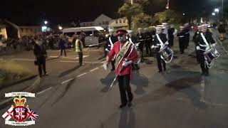 Dungiven Crown Defenders FB 1  Castlederg Young Loyalists FB Parade 2024 [upl. by Gunthar]