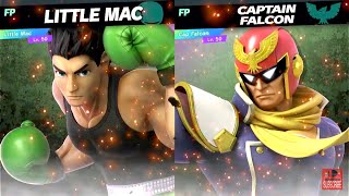 Super Smash Bros Ultimate Amiibo Fights EX Little Mac vs Captain Falcon [upl. by Erdua507]