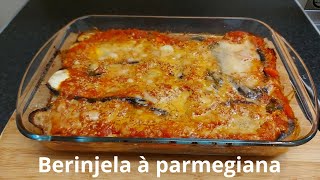 BERINJELA À PARMEGIANA NO FORNO RÁPIDO E DELICIOSA [upl. by Relda]