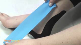 King Brand KB Tape  Kinesiology Taping Instructions for Plantar Fasciitis [upl. by Namreg]