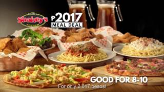 Shakeys P2017 Meal Deal TVC [upl. by Felicia]