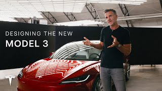 The New Tesla Model 3  Design Walkthrough [upl. by Eugnimod449]