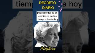 DECRETO para decir cada Día ✨ Conny Méndez 🙏 Metafísica shorts [upl. by Necila]