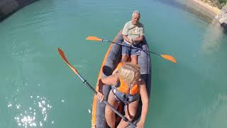 Verdon Gorge Kayaking France  Dangerous [upl. by Treblah]