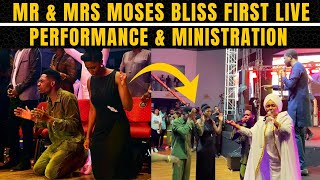 Moses Bliss amp His Wife Maries First LIVE MINISTRATION  Chioma Jesus amp Nathaniel Bassey Performed [upl. by Sedda131]