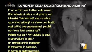 La profezia della Fallaci Colpiranno anche noi [upl. by Ahsyekat]