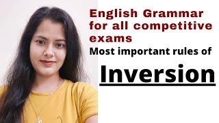 Inversion in English Grammar [upl. by Ymor]