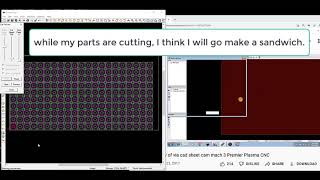 PlasmaCam  Samson 510 CNC  DesignEdge vs SHEETCAM [upl. by Mario]