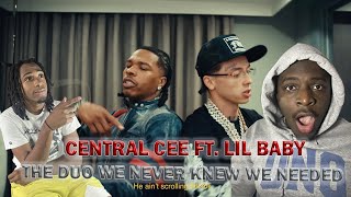 CENTRAL CEE FT LIL BABY  BAND4BAND MUSIC VIDEO REACTION [upl. by Damara]