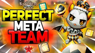 Perfect META Team in Summoners War [upl. by Fillian]