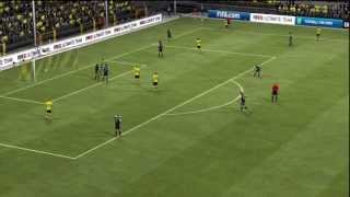 Borussia Dortmund  Málaga FIFA 13  C1 League Viertelfinale  Rückkehr  CPU Vs CPU [upl. by Farrica]