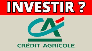 bourse  action  CREDIT AGRICOLE  analyse quantitative [upl. by Ttezzil]