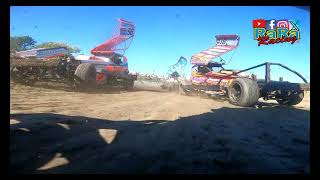 Onboard Brisca F1 Stockcar FRL79 Louw de Vries  Heat 1  8 september 2024 ACON Autocross RaRaRacing [upl. by Nessnaj]