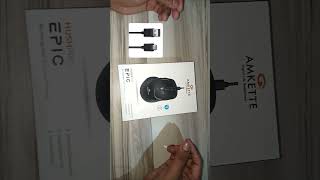 Unboxing Amkette Bluetooth Mouse 🎁  Rechargeable amp Wireless 🔋quot [upl. by Page]