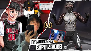 TOP 4 INFLUENCERS EXPULSADOS del PROGRAMA de GARENA [upl. by Solrac]