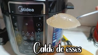 Caldo de ossos na panela Midea [upl. by Checani205]