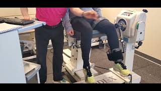 Isokinetic  Hamstring  Reactive Strength Test for Eccentric Strength Assessment [upl. by Eixirt]