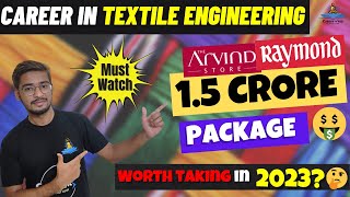 Textile Engineering scope in India Textile Engineering Colleges Jobs in Textile Engineering🤑🤑 [upl. by Toffey]