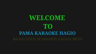 BAGI EDEN SE  KARAOKE  Gospel song [upl. by Ezarra]