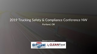 Introduction to the 2019 Trucking Safety amp Compliance Conference [upl. by Blasius]