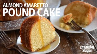 How to Make Almond Amaretto Pound Cake [upl. by Tindall]