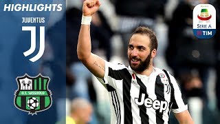 Juventus 70 Sassuolo  La Juve batte il Sassuolo  Serie A TIM 201718 [upl. by Townshend]