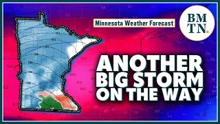 Sven Sundgaard forecast 12 feet of snow possible in parts of MN [upl. by Nylhtac]