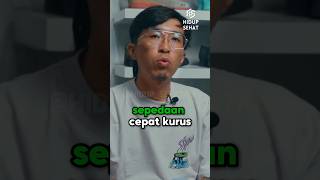 Sepedaan cepet kurus 🚲🥵  dr Tirta tips tipssehat doktertirta drtirta tipshidupsehat [upl. by Ainerol]