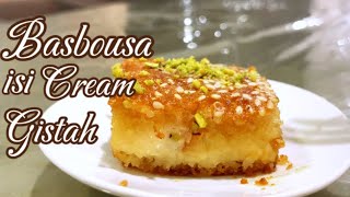 RESEP BASBOUSA KUE MANIS KHAS ARAB HALA GAHWA [upl. by Stoneman51]