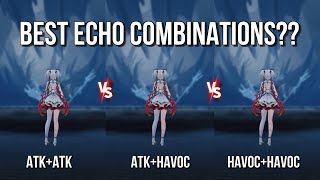 Camellya’s Best 3 Cost Echo Combinations ATKATK vs ATKHavoc vs HavocHavoc Damage Comparisons [upl. by Dragon118]