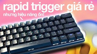 BÀN PHÍM RAPID TRIGGER RẺ NHẤT TRÊN THỊ TRƯỜNG  Review Redragon M61 SE [upl. by Eednyl]