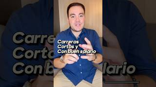 Carreras cortas y con buenos salarios opciones para ti eeuu estudio carrera proposito laboral [upl. by Arinay]