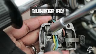 RD350  Blinker Fix [upl. by Tade]