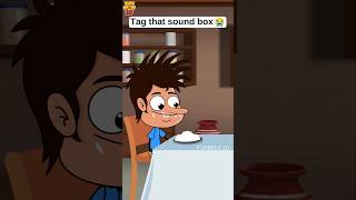 Sound Box😐 funmoji2d funny villagecomedy comedyshorts shorts shortvideos cartoon comedy [upl. by Ayiram]