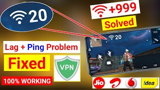 Best VPN for Free Fire 🔥 Free Fire VPN ⚡ 999 Ping Problem Solution  Lag Fixed 100 Working 2023 [upl. by Aleihs]