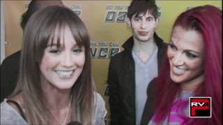 Sharni Vinson amp Kendra Andrews of Step Up 3D at the SYTYCD Finale [upl. by Nanaek891]