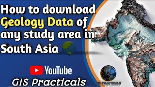 How to download Geology Data of any study area in 5 minutes  GISPracticals [upl. by Gustafson]