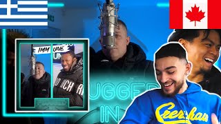 CANADIANS REACT TO GREEK DRILL  🇬🇷 Immune  Plugged In WFumez The Engineer  Pressplay [upl. by Ruffi]