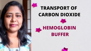 TRANSPORT OF CO2  HEMOGLOBIN BUFFER [upl. by Anisamot]