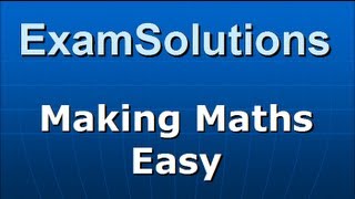 Cumulative Distribution Functions  Introduction  ExamSolutions [upl. by Anihcak]